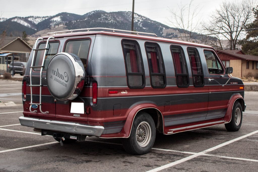 1985 Ford E-350 Econoline Regular Cargo Van for sale
